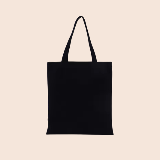 Black Eco or Craft Bag Blank